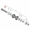 Axe Traversant Pour Moyeu Avant Shimano Ultegra HB-RS770 - 100x12 Mm -Pneu De Vélo Soldes axe traversant pour moyeu avant shimano ultegra hb rs770 100x12 mm