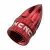Capuchon De Valve KCNC Schrader [Paire] - Rouge -Pneu De Vélo Soldes capuchon de valve kcnc schrader paire rouge