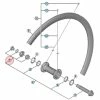 Cône Et Ecrou D'Axe De Moyeu Avant Shimano Dura Ace WH-R9100-C40 -Pneu De Vélo Soldes cone et ecrou d axe de moyeu avant shimano dura ace wh r9100 c40