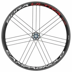 Campagnolo® Paire De Roues Campagnolo Bora Ultra 35 Boyau Corps Campagnolo Noir/Rouge -Pneu De Vélo Soldes paire de roues campagnolo bora ultra 35 boyau corps campagnolo noir rouge 3