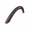 Pneu Schwalbe One V-Guard Evolution Line HS 448 28' Rouge - 23/622 -Pneu De Vélo Soldes pneu schwalbe one v guard evolution line hs 448 28 rouge 23 622